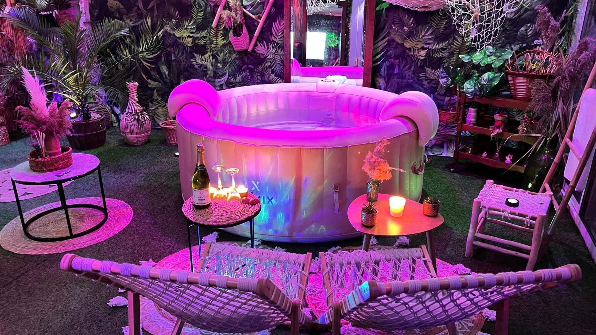 Un Mirage Tropical En Bord De Loire, Love Et Detente Saint-Clément-des-Levées Eksteriør bilde